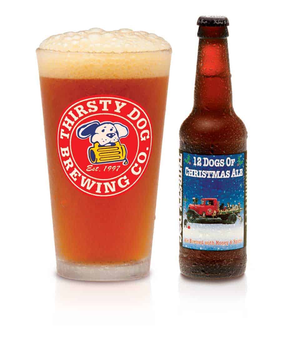 12 Dogs of Christmas Thirsty Dog Brewing Co.