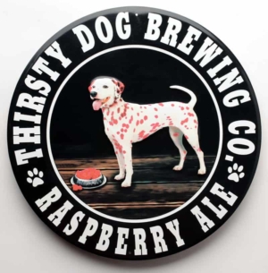 Thirsty Dog Old Leghumper Beer Bar Neon Light Sign 24"x20"  Artwork Glass 