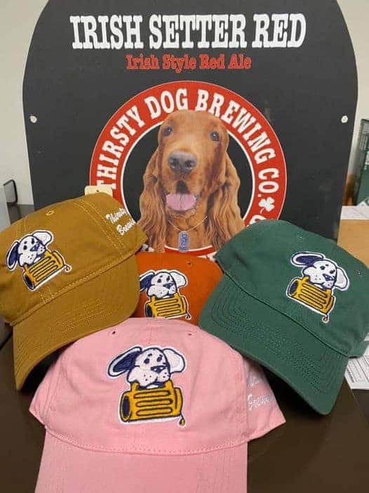 Thirsty Dog Brewing Hat Cap USA Embroidery  Beer Ale Brewery Unisex New    #gld 