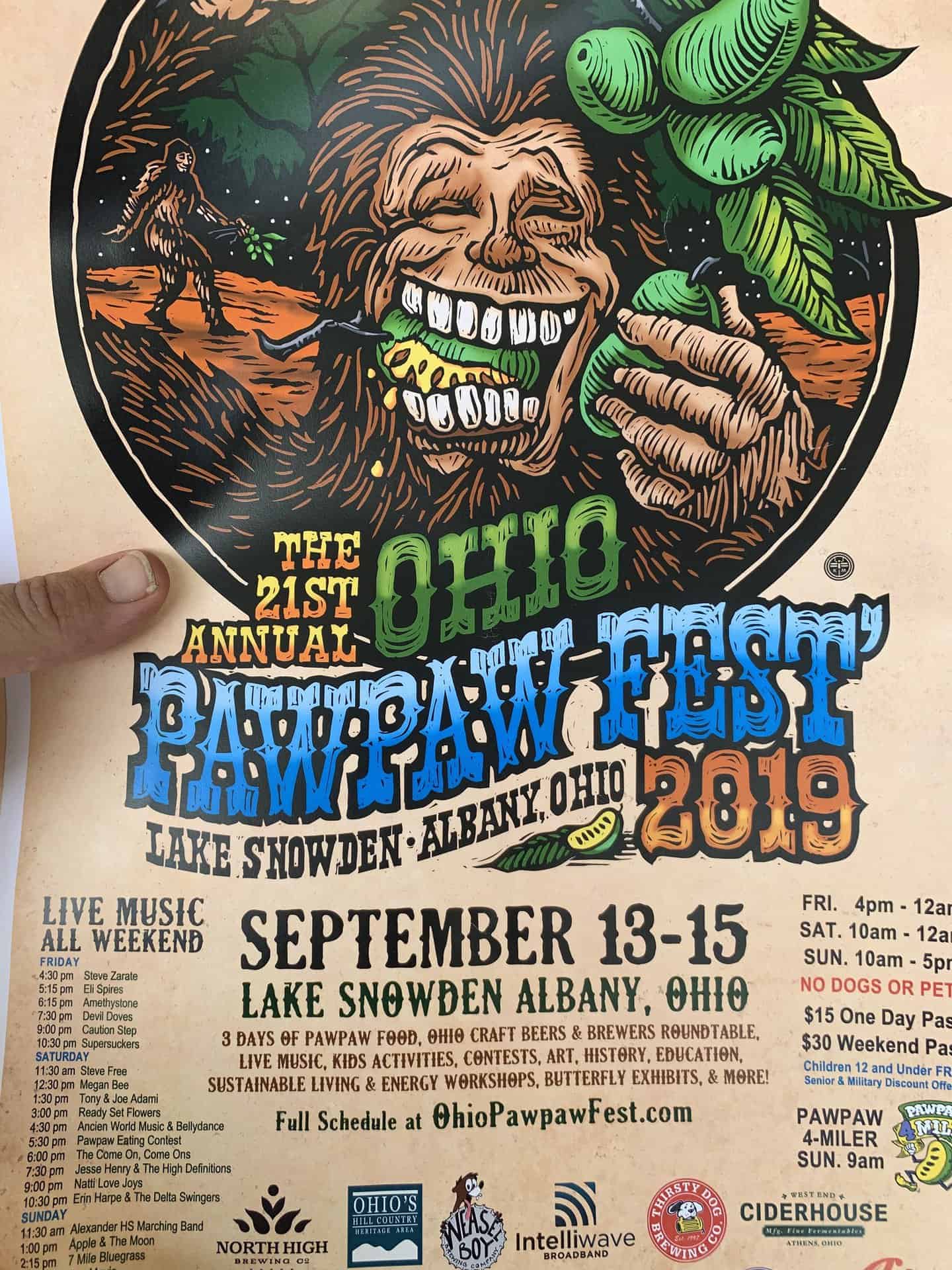 21st Annual PawPaw Fest Thirsty Dog Brewing Co.
